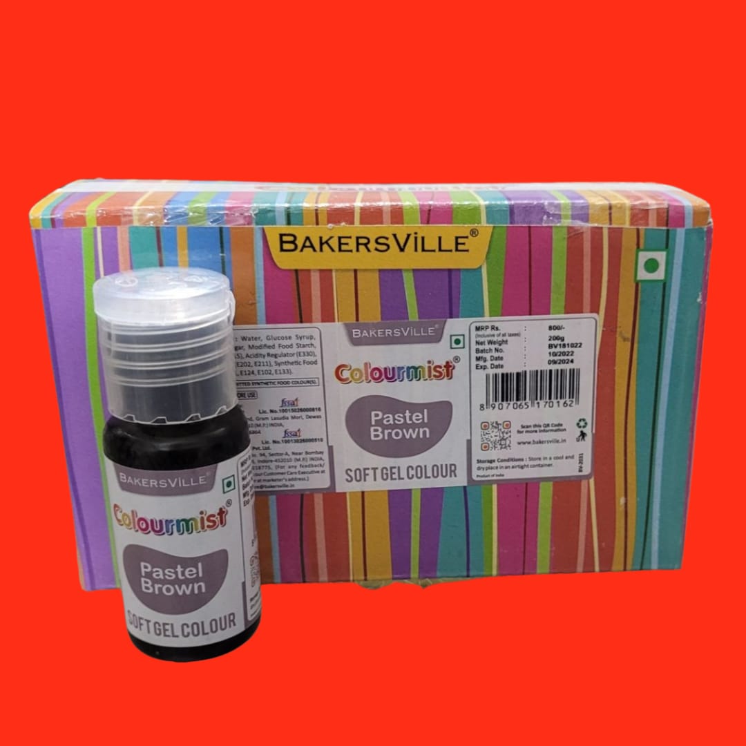 Gel Colour Pastel Brown