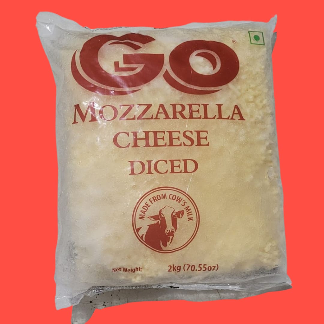 Go Mozzarella Cheese Diced
