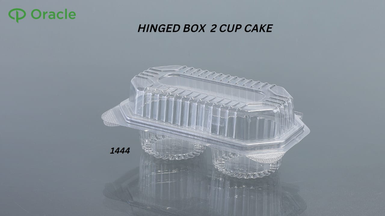 Hinged Box 2 Cup Cake