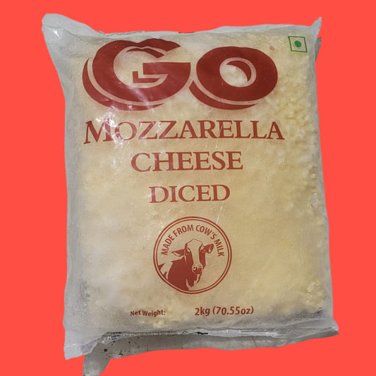 Go Mozzarella Cheese Diced